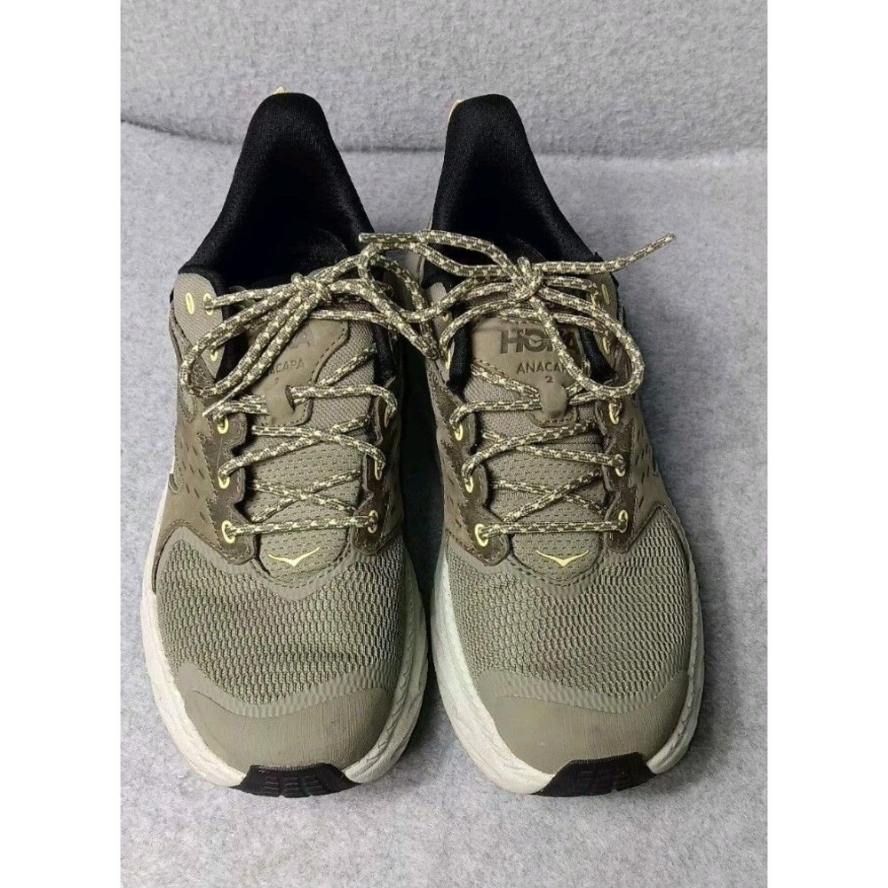 HOKA Anacapa 2 Low GTX Hiking Shoes Womens 6.5 Olive Haze Waterproof Gore-Tex - Picture 2 of 12
